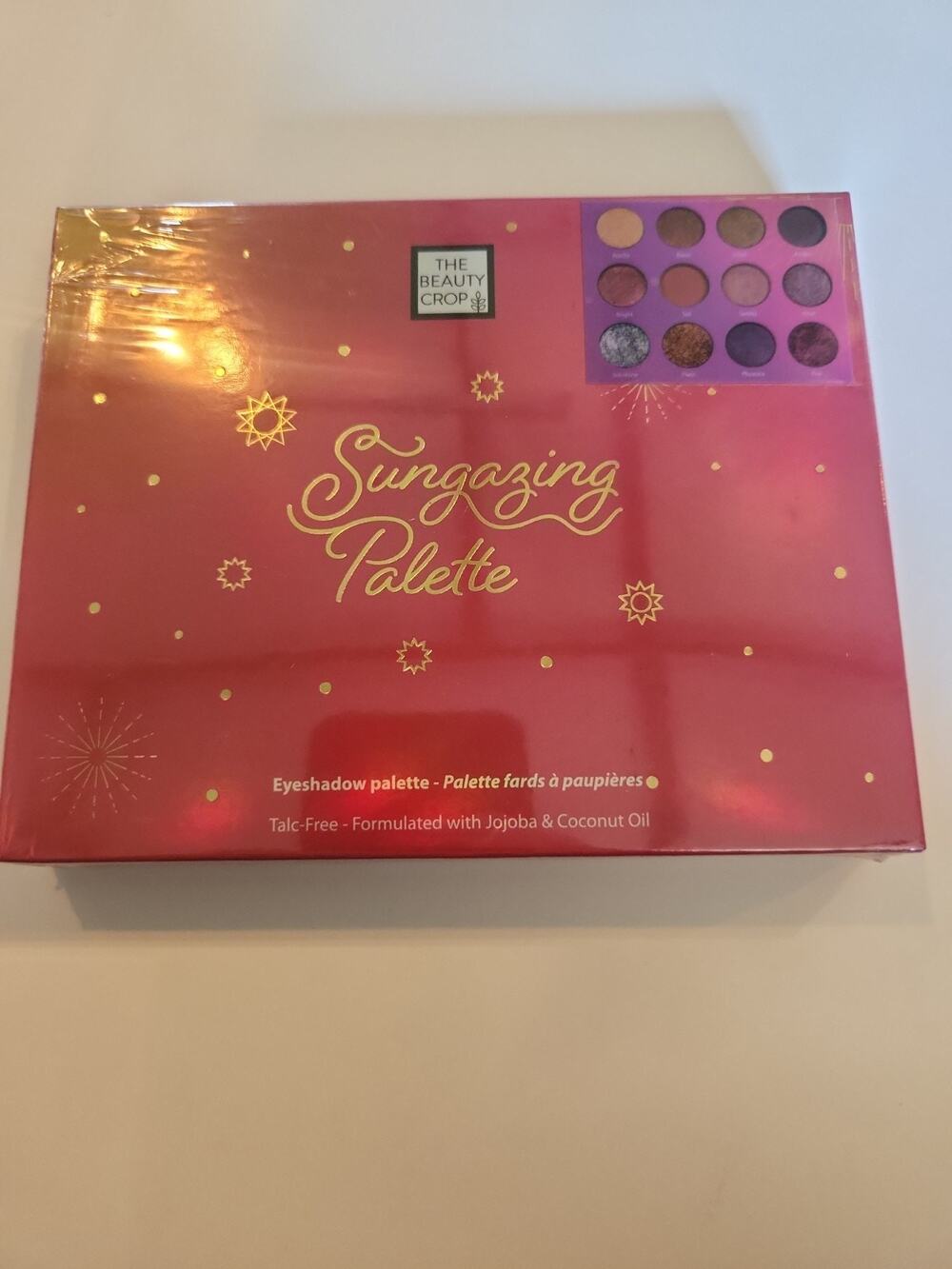 MT1 The Beauty Crop SunGazing Eyeshadow 12 Palette Cruelty-Free Vegan sealed NIB